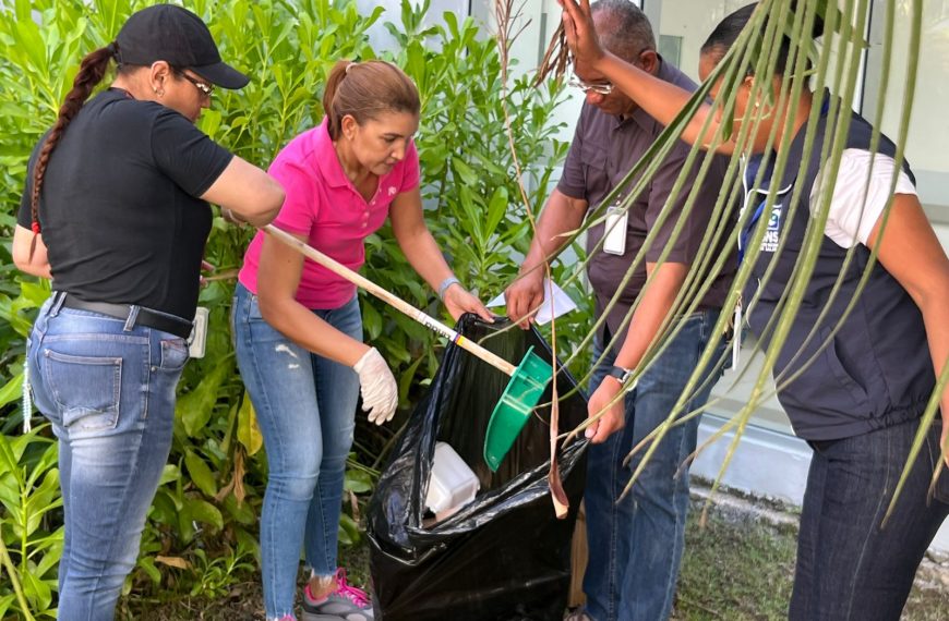 Hospital HGENSA y FUNSEVIAL realizan jornada ambiental en el centro